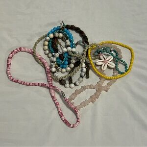 Lot of Beaded Bracelet Set